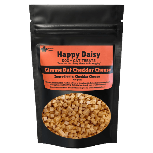 Gimme Dat Cheddar Cheese Dog Cat Treats Happy Daisy – PetToba