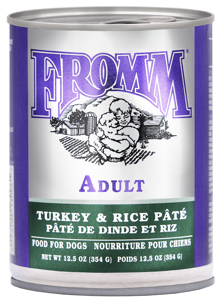 Adult Turkey Rice Pate Wet Dog Food Fromm PetToba