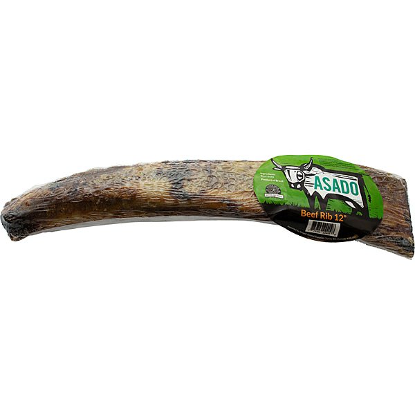 Asado Beef Rib 12" Dog Treats Silver Spur Natural Pet Treats PetToba