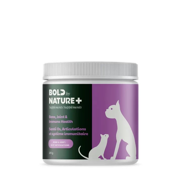 Bone, Joint & Immune Health - Dogs & Cats Supplement - Bold By Nature