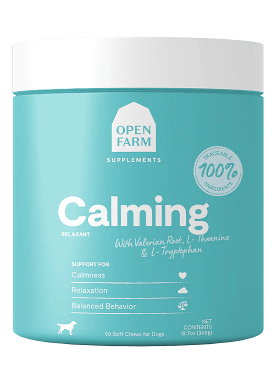 Calming Supplement Chews - Dog Supplements - Open Farm - PetToba-Open Farm