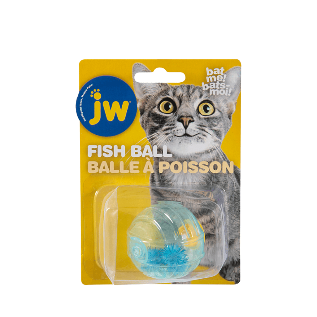 Cataction Fish Ball Cat Toy - JW – PetToba