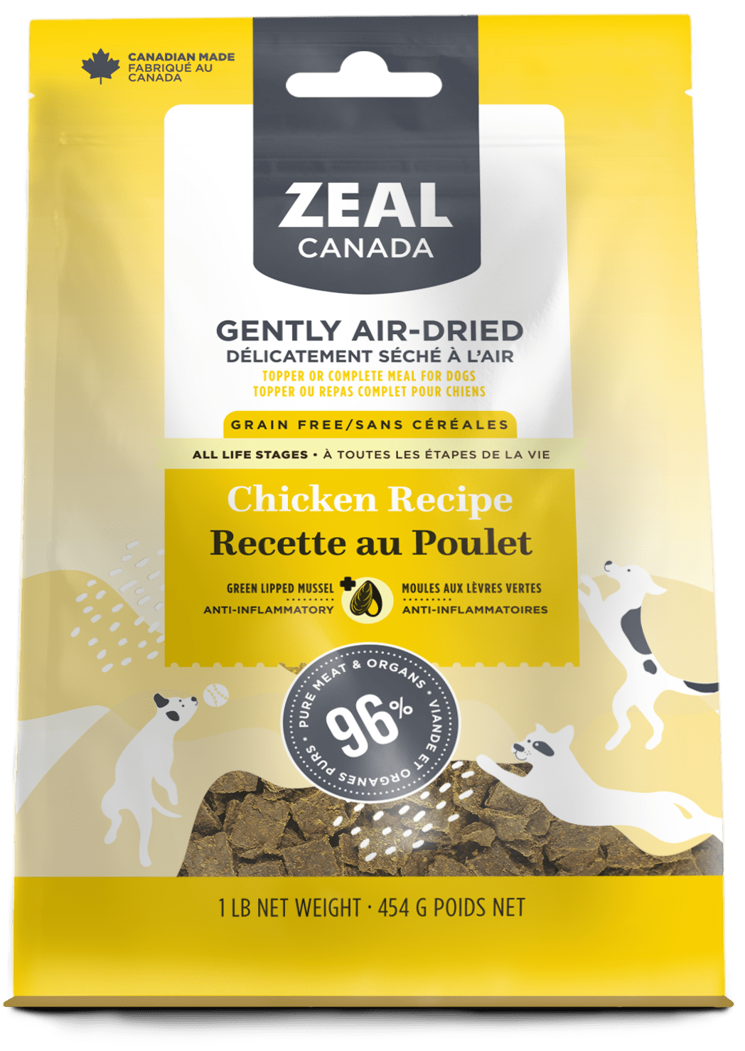 Chicken Recipe - Air Dried Dog Food - Zeal