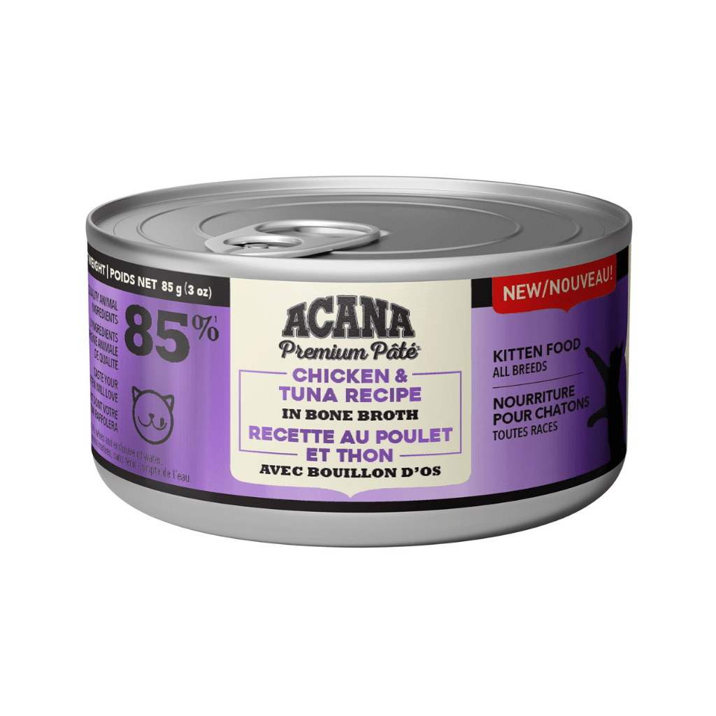 Chicken & Tuna Kitten Recipe Wet Kitten Food ACANA PetToba