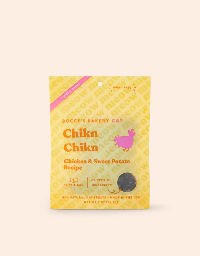 Chikn Chikn Soft & Chewy Treats - Cat Treats - Bocce's
