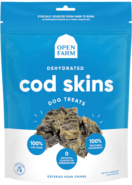 Dried fish hot sale skin dog treats