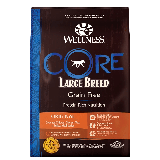 Core wellness hot sale large breed puppy