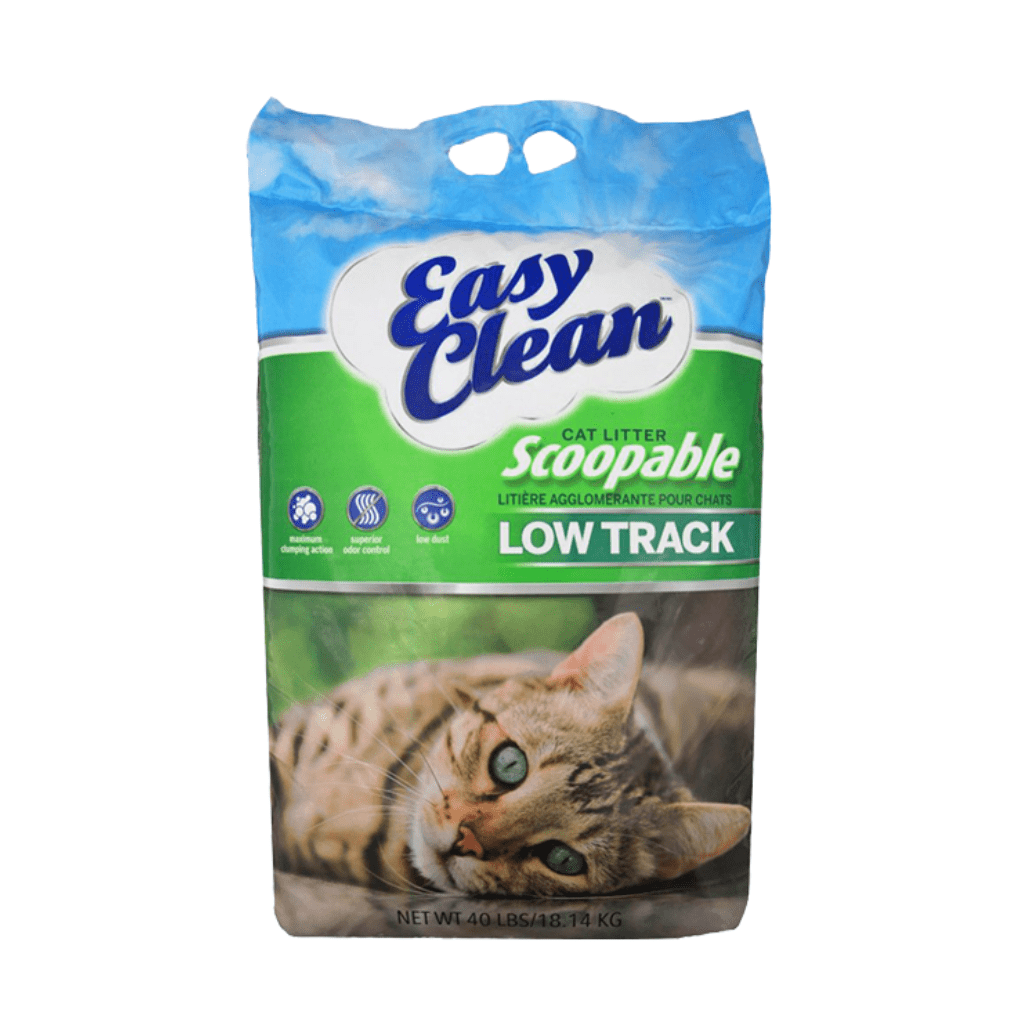 Easy Clean Low Track Clumping Cat Litter Pestell PetToba