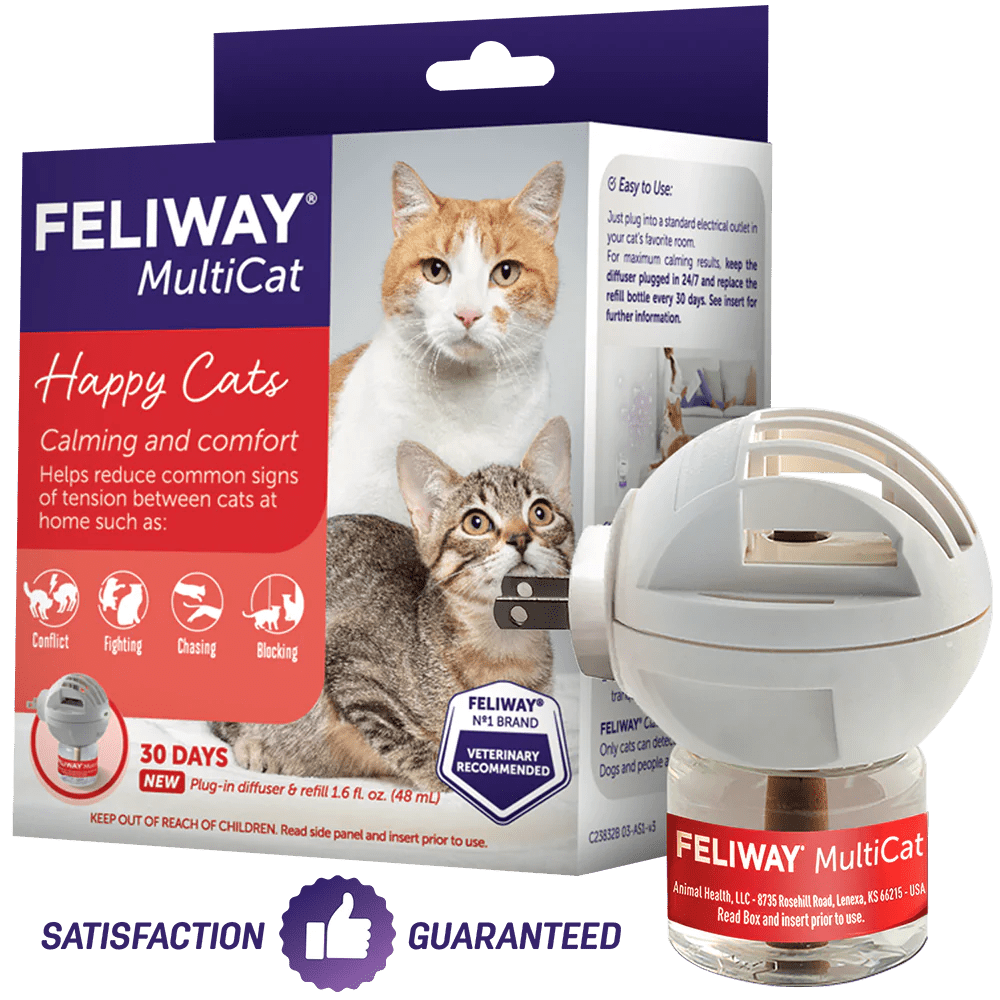 FELIWAY MultiCat Diffuser Refill Kit 48ml Cat Diffuser PetToba