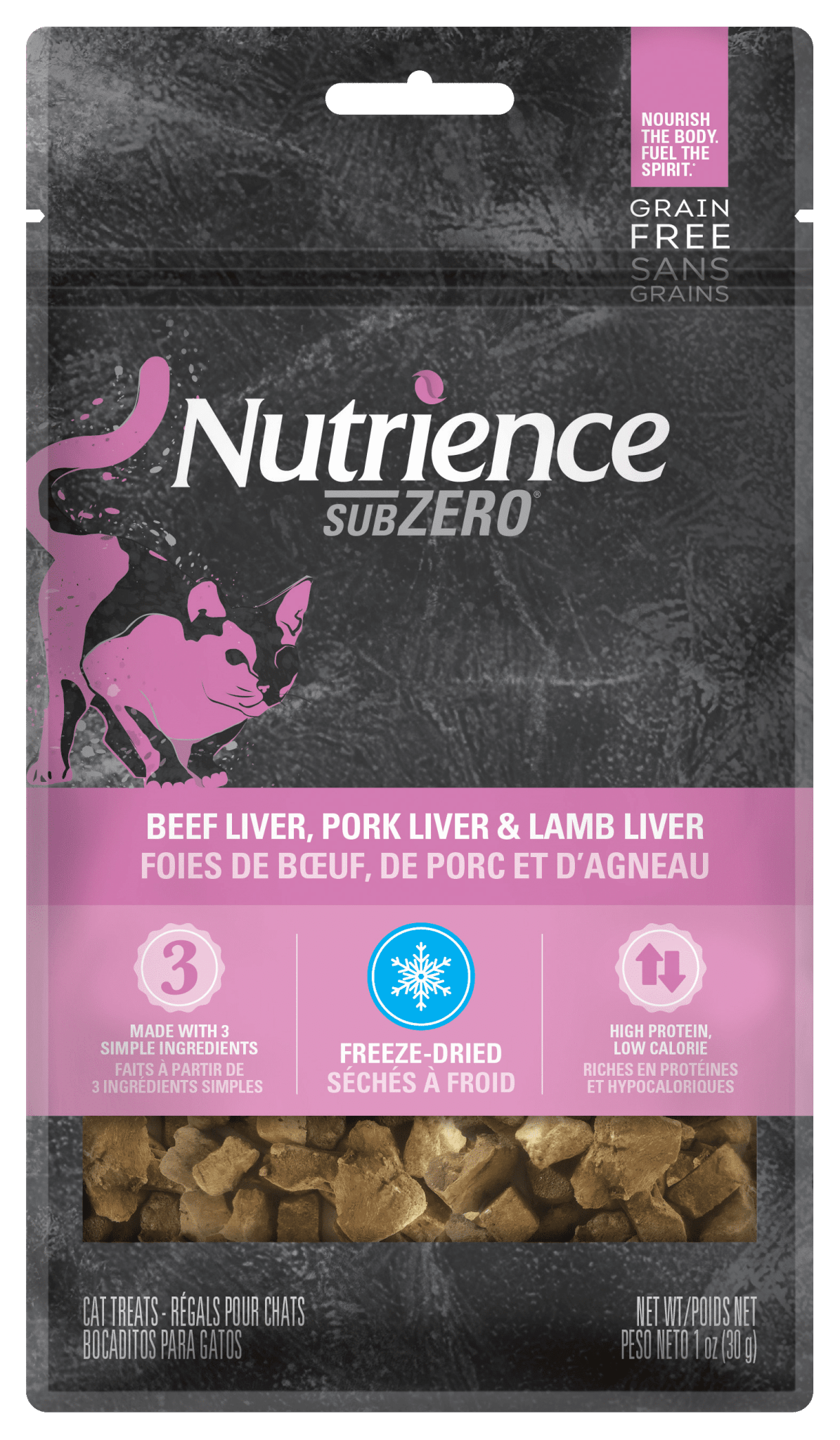 Freeze-Dried Cat Treats | Beef, Pork & Lamb Liver-Nutrience - PetToba-Nutrience