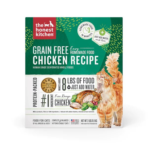 Grain Free Chicken - Dehydrated/Air-Dried Cat Food - The Honest Kitchen - PetToba-The Honest Kitchen