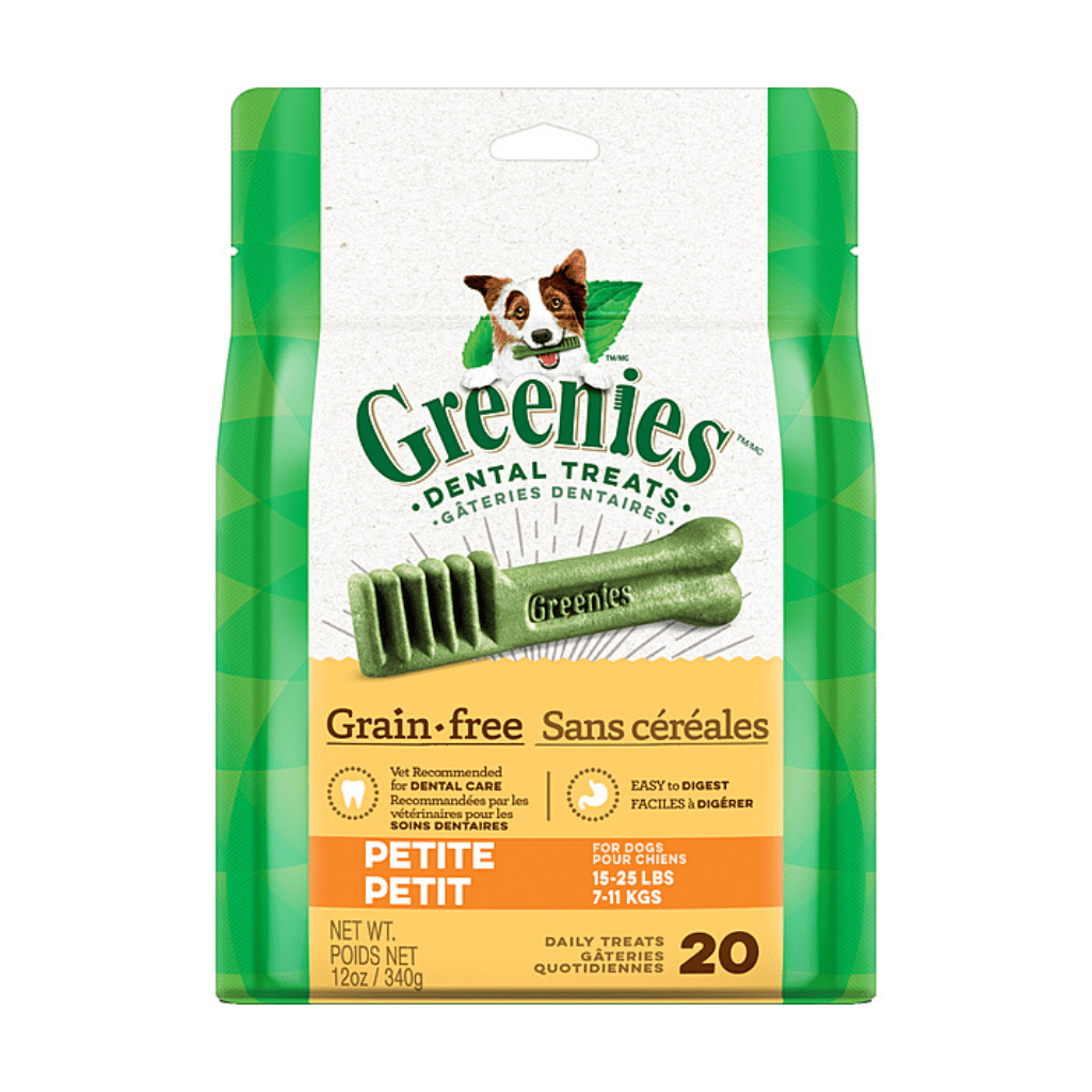 Grain Free Petite Dog Dental Treats 20CT | 12OZ  - Greenies
