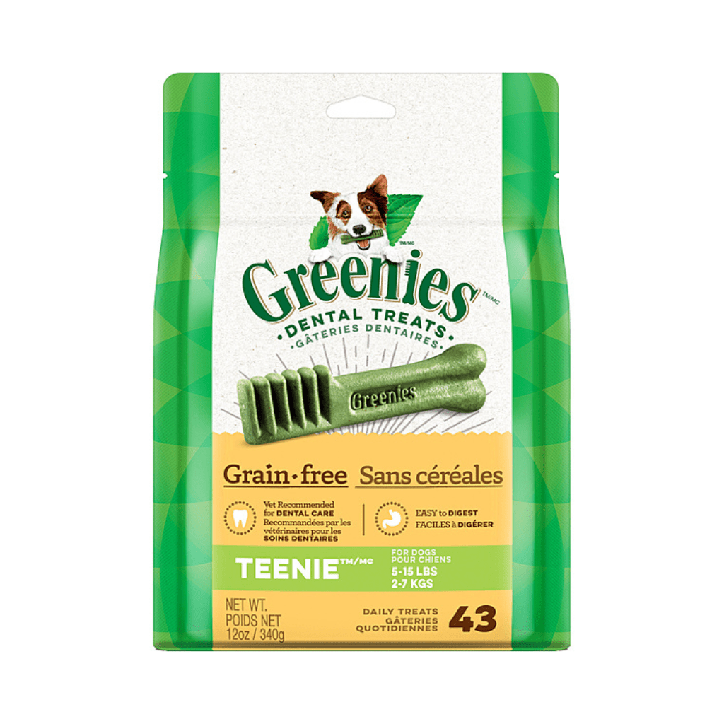 Grain Free Teenie Dog Dental Treats 43CT | 12OZ - Greenies - PetToba-Greenies