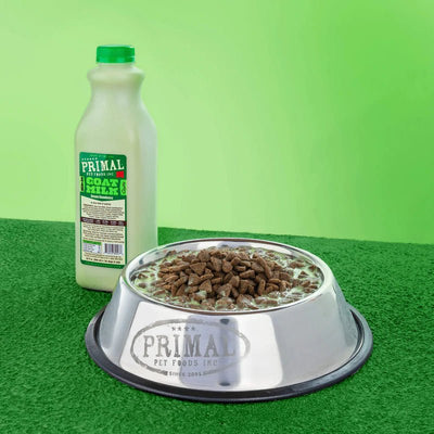 Green Goodness Goat Milk+ Frozen - Frozen Dog Food Topper - Primal Pet Foods - PetToba-Primal Pet Foods