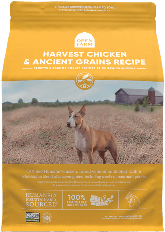 Harvest Chicken Ancient Grains Dry Dog Food Open Farm