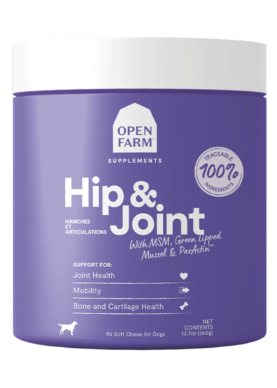 Hip & Joint Supplement Chews for Dogs - Dog Supplements - Open Farm