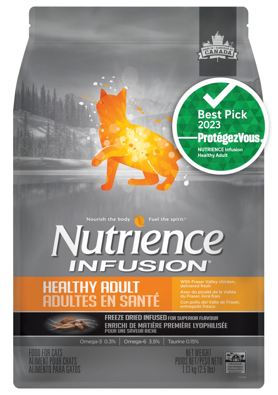 Infusion Healthy Adult - Dry Cat Food - Nutrience