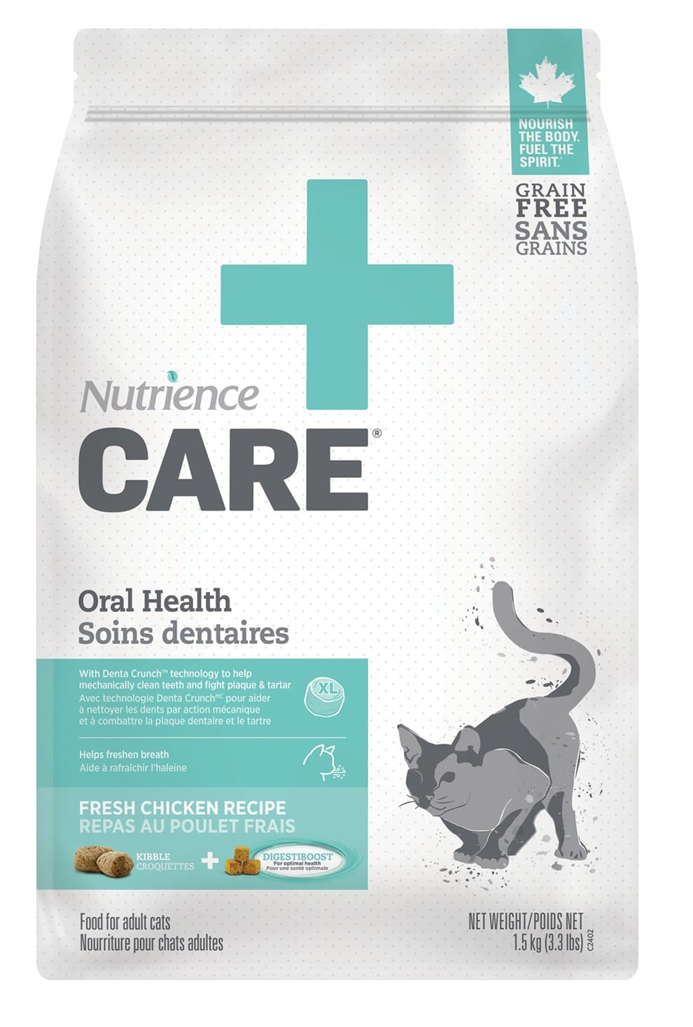 Dental care shop cat food