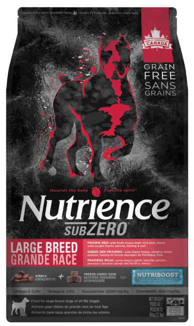 Large Breed Grain Free SubZero Prairie Red - Dry Dog Food - Nutrience
