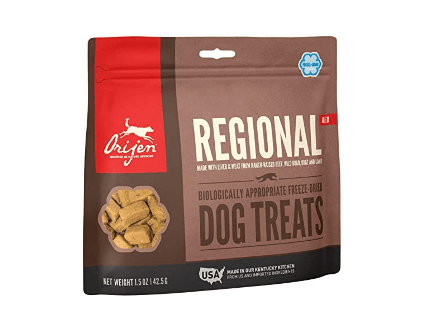 Orijen Freeze-Dried Dog Treats - Regional Red 92 gm
