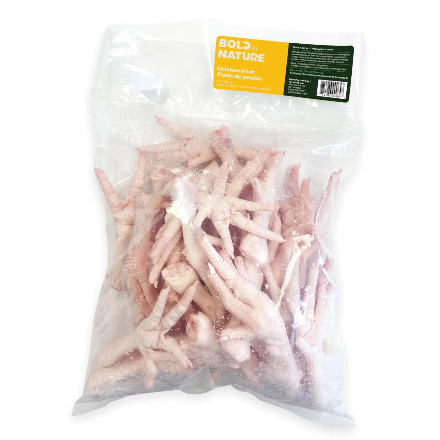 Raw Chicken Feet - Dog Treats - Bold By Nature - PetToba-Bold By Nature