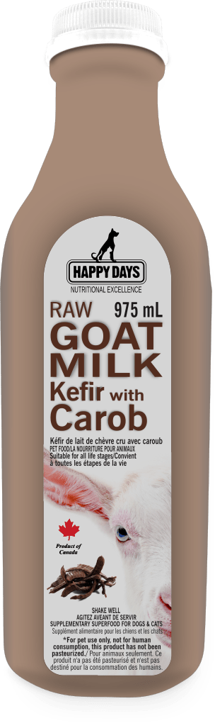 Raw Goat Milk Kefir with Carob Happy Days PetToba