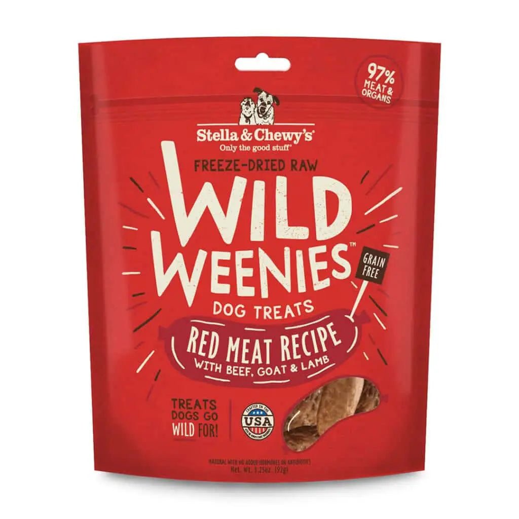 Red Meat Wild Weenies - Freeze Dried Raw Dog Treats - Stella & Chewy's - PetToba-Stella & Chewys