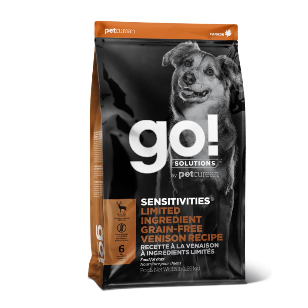 Sensitivities Grain-Free Venison Recipe - Dry Dog Food - Go! Solutions - PetToba-Go! Solutions