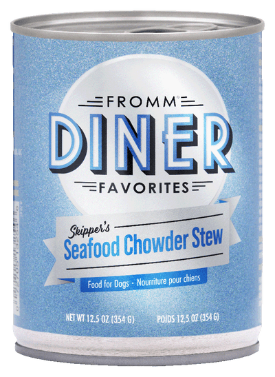 Skipper's Seafood Chowder Stew - Wet Dog Food - Fromm