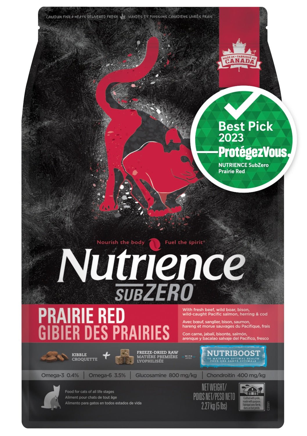 Subzero Prairie Red High Protein - Dry Cat Food - Nutrience