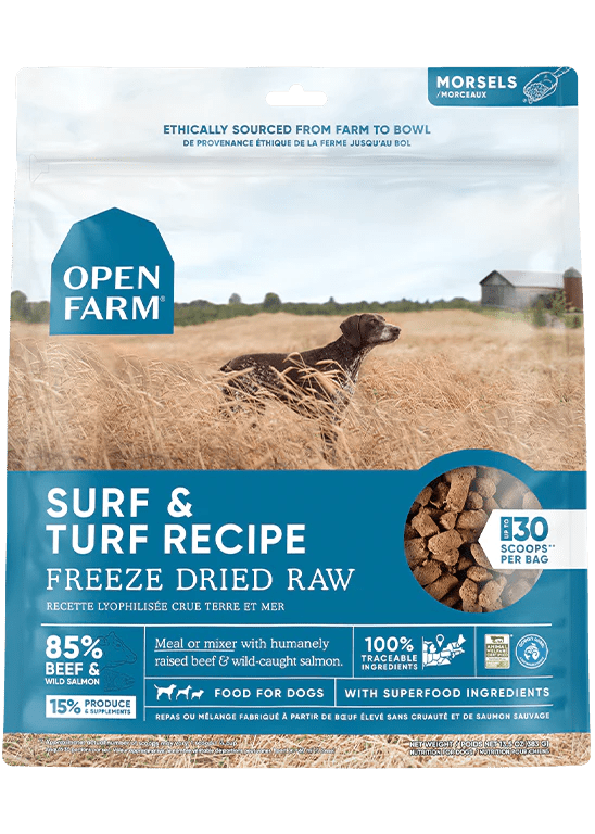 Surf & Turf - Freeze-Dried Raw Dog Food - Open Farm
