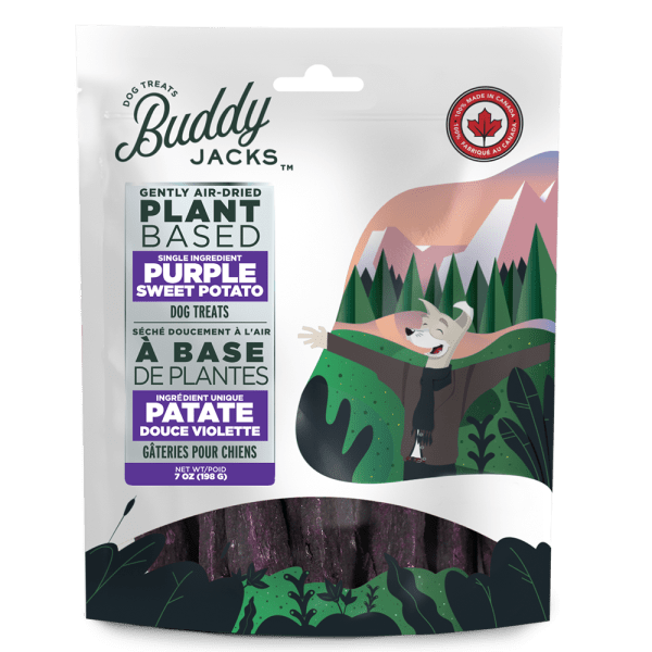 Vegan Purple Sweet Potato Dog Treats Buddy Jacks PetToba