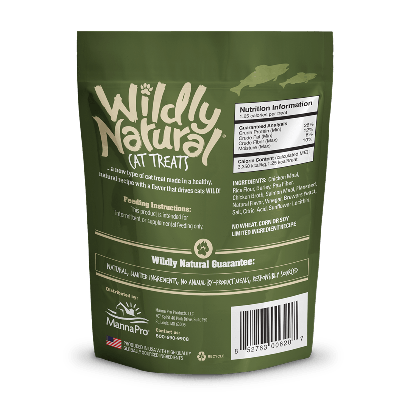Wildly Natural Salmon Cat Treats  71 g - Fruitables