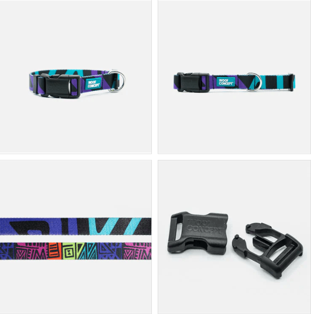 Woof Concept Collar Ikonic Disco - Woof Concept