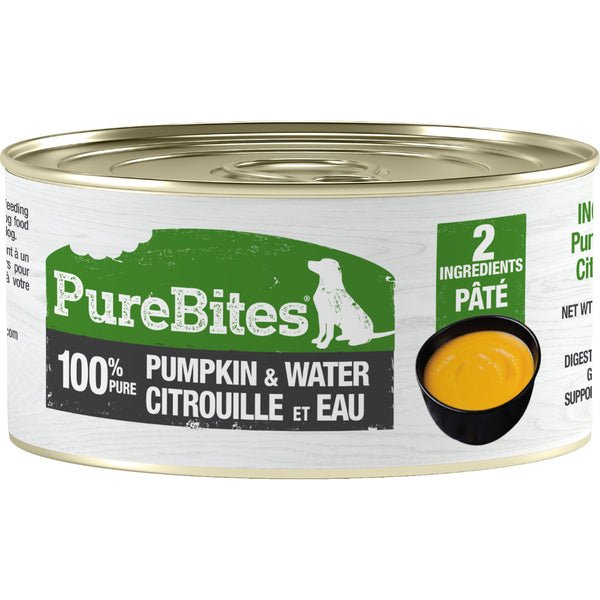 100% Pure Pumpkin & Water Pate - Wet Dog Food - PureBites - PetToba - PureBites
