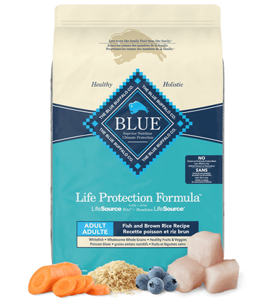 Adult Fish and Brown Rice - Dry Dog food - Blue Buffalo - PetToba - Blue Buffalo