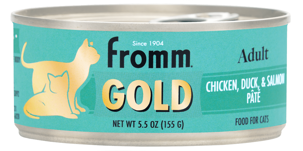 Adult Gold Chicken, Duck, & Salmon Pate - Wet Cat Food - Fromm - PetToba-Fromm