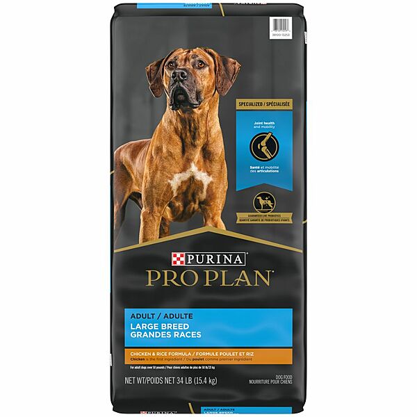 Adult Large Breed Chicken & Rice - Dry Dog Food - Purina Pro Plan - PetToba - Purina