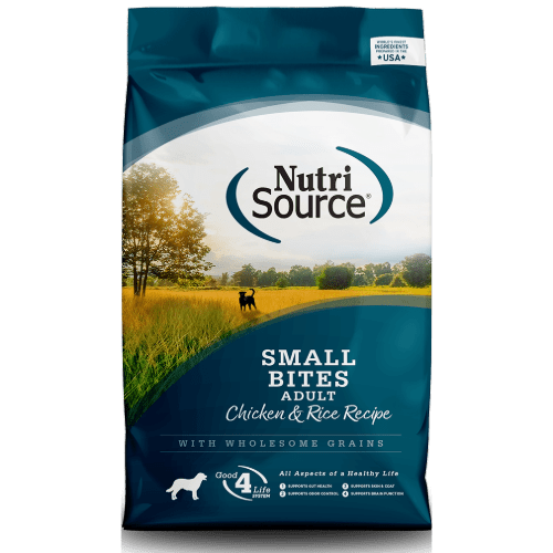 Adult Small Bites Recipe - Dry Dog Food - NutriSource - PetToba - NutriSource