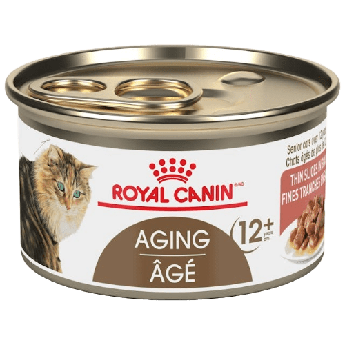 Aging 12+Thin Slices In Gravy Canned - Wet Cat Food - Royal Canin - PetToba - Royal Canin