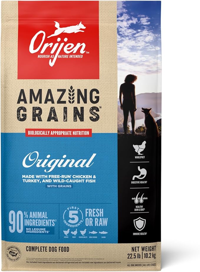 Amazing Grains Original - Dry Dog Food - Orijen - PetToba - ORIJEN