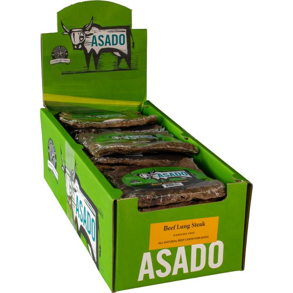 Asado Beef Lung Steak - Dog Treats - Silver Spur Natural Pet Treats - PetToba - Silver Spur Natural Pet Treats