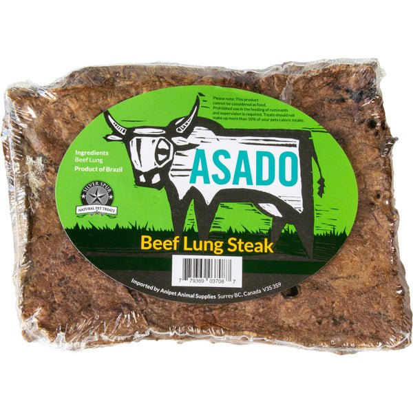 Asado Beef Lung Steak - Dog Treats - Silver Spur Natural Pet Treats - PetToba - Silver Spur Natural Pet Treats