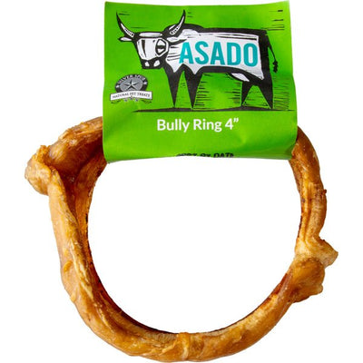 Asado Bully Ring 4" - Dog Treats - Silver Spur Natural Pet Treats - PetToba - Silver Spur Natural Pet Treats