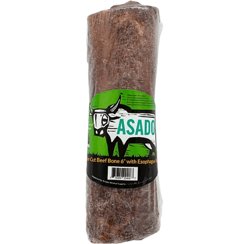 Asado Center Cut Beef Bone 6" Esophagus - Dog Treats - Silver Spur Natural Pet Treats - PetToba - Silver Spur Natural Pet Treats