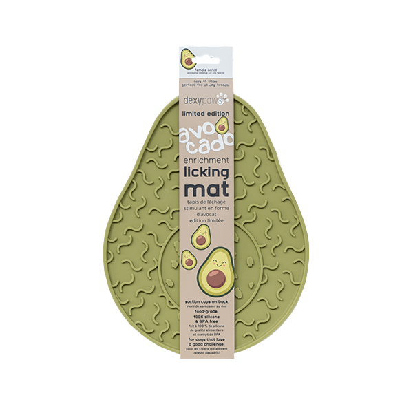 Avocado Enrichment Licking Mat - Dog Supplies - Dexypaws - PetToba - Dexypaws