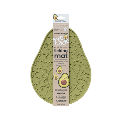 Avocado Enrichment Licking Mat - Dog Supplies - Dexypaws - PetToba - Dexypaws