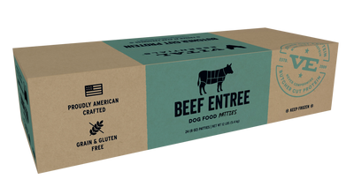 Beef Entree Patties - Frozen Raw Dog Food - Vital Essentials - PetToba - Vital Essentials