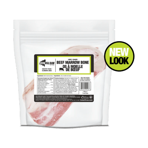 Beef Marrow Bones Large 1 pc 750 g - Frozen Raw Dog Chew - Iron Will Raw - PetToba - Iron Will Raw