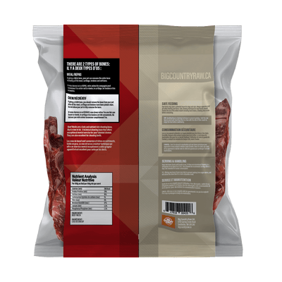 Beef Neck Bone - Frozen Raw Dog Treats - Big Country Raw - PetToba - Big Country Raw